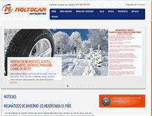 Tablet Screenshot of moltocar.com